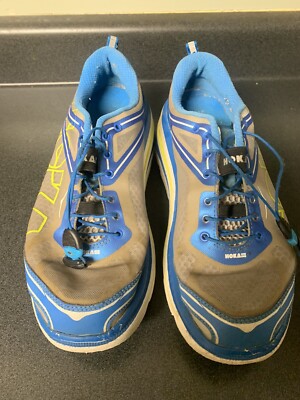 Hoka One One Bondi 3 Mens 12 Running Shoes Low Top Athletic F10014G Blue Gray Hoka One One Men main image 3
