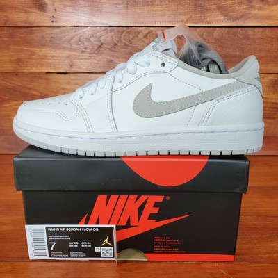 Nike Air Jordan 1 Low OG 'Neutral Grey' (2021) (CZ0775-100) - Size 7W | eBay