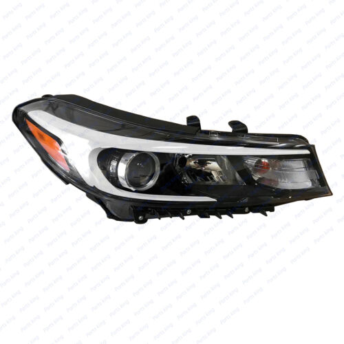 For 2017 2018 Kia Forte Sedan Headlight Halogen w/o LED Driver Passenger w Bulbs - Picture 4 of 9