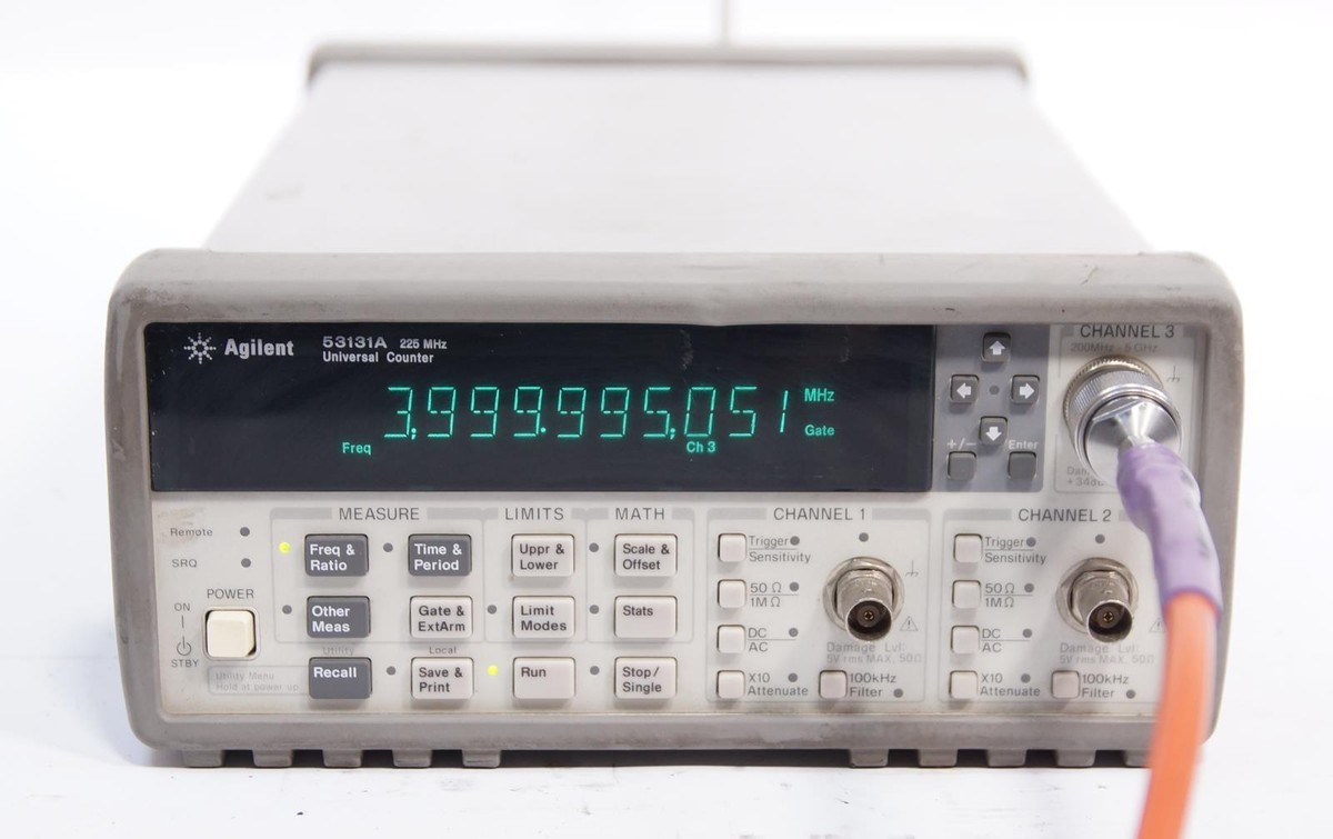 HP / Agilent 53131A 225 MHz Universal Frequency Counter with