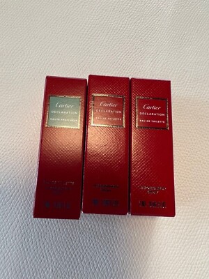 Cartier 2ml Boxed Samples