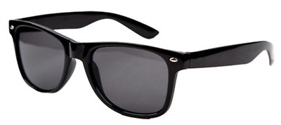 Coole schwarze Sonnenbrille Erwachsene Kostüm Accessoire