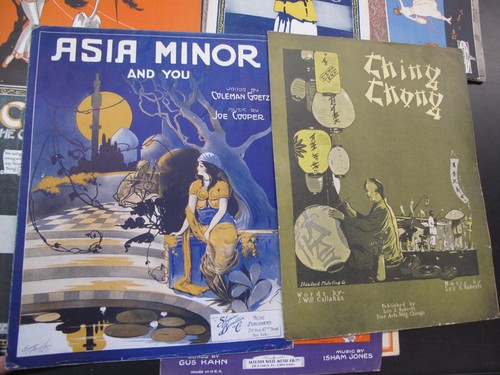 Lot of 17 Vintage Sheet Music Asian Asia Chinese Hong Kong Japanese 1919 - 1920s - Picture 4 of 4