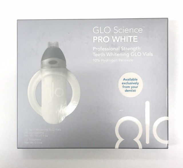 Glo Science Pro White Professional Strength Teeth Whitening Gel Vials