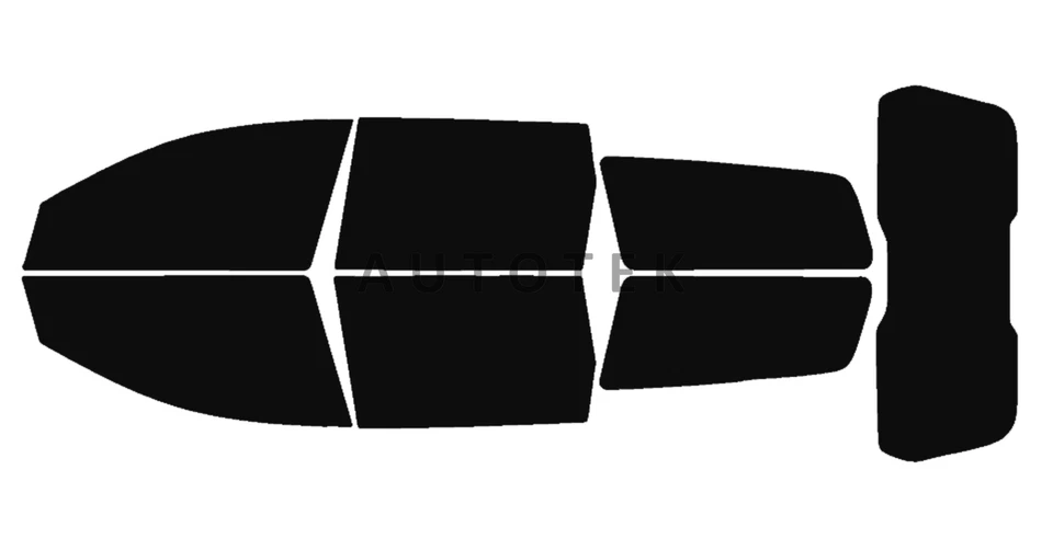 PreCut todos os lados + filme para janela traseira qualquer tonalidade para Volvo V70 2008-2011 - Imagem 3 de 4