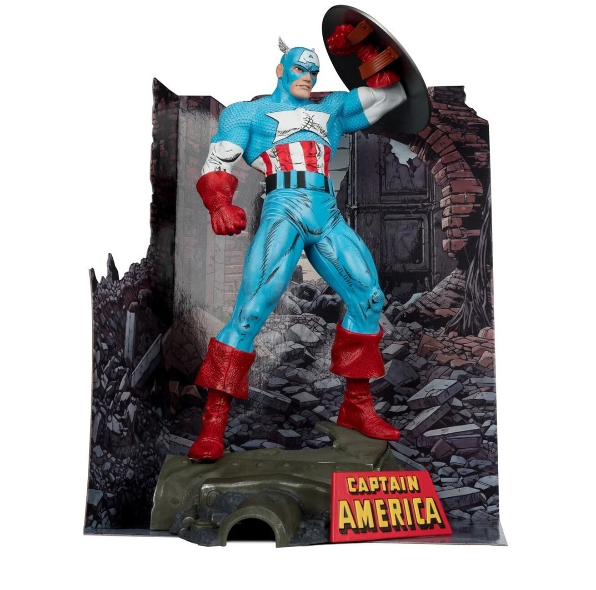 McFarlane Marvel 1:6 Captain America The Amazing Spider-Man #323