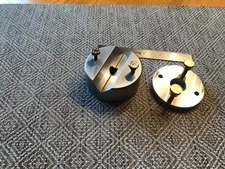 Lathe Crotch Center, Bench Block, Tailstock Drill Pad, Clamp Plate, 1/2-20