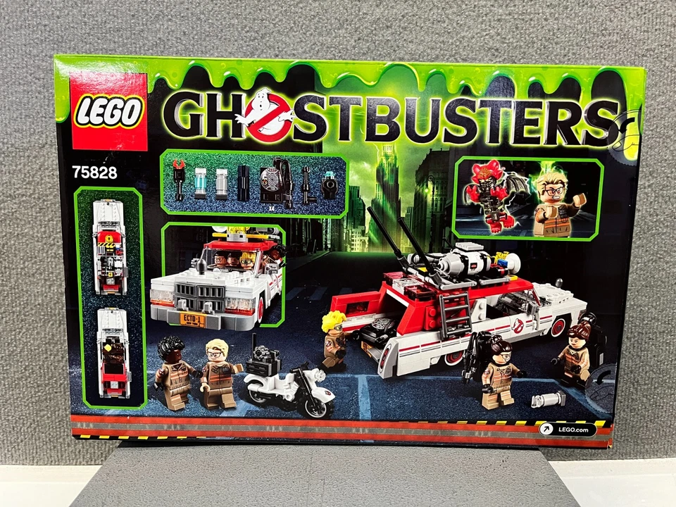 LEGO 75828 Ecto-1 & 2 GHOSTBUSTERS New Sealed Box Discontinued 2016  - image 2 of 4