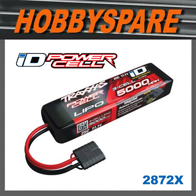 Traxxas 2872X 5000mAh 11.1V 3S 25C LiPo Battery for sale online