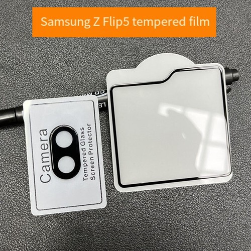 Für Samsung Galaxy Z Flip 5 5G Displayschutzfolie Aus Gehärtetem Glas Für 3D 🔥 - Zdjęcie 10 z 16