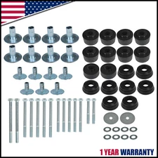 KF04060BK For 08-16 Ford F250 F350 Super Duty 2WD 4WD Body Cab Mount Bushing Kit
