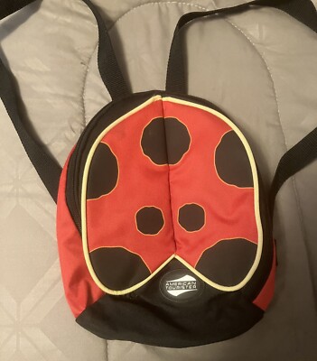 america tourister kids backpack American Tourister KIDS Ladybug Small Bag Backpack Preschool Or  Kindergarten