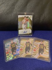 (4) WALKER KESSLER 2022-23 PANINI REVOLUTION ROOKIE RC AUTO COSMIC,GROOVE SP#/99