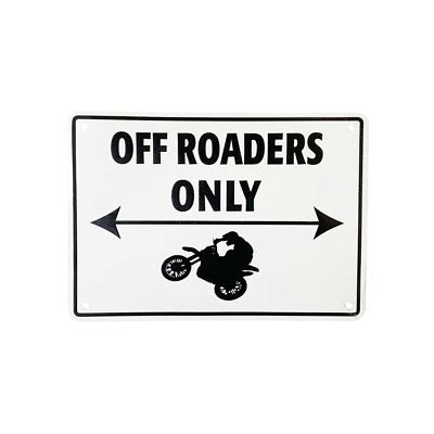NEUHEIT ALUMINIUM MOTORRAD MOTOCROSS PARKSCHILD NUR OFFROADER
