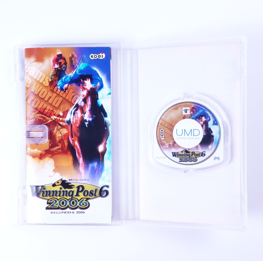Winning Post 6 2006 PlayStation Portable PSP Japan Import US