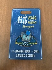 Disneyland 65th Anniversary Passholder Haunted Mansion Hatbox Ghost 'Day Of' Pin