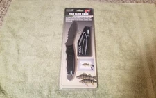 Grip Fishing OUTDOOR EQUIPTMENT 7-inch Fillet Knife W/Sheath Brand New Sealed!