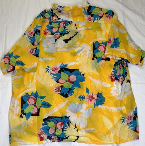 Vintage Charles Alexander Hawaiian Button Up Shirt Aloha Short Sleeve - Picture 2 of 5