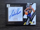 2020-21 Panini Impeccable Rookie Signatures Jalen Smith RC 67/99 Phoenix Suns