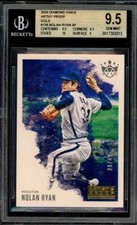 Nolan Ryan 2020 Diamond Kings Artist Proof Gold (29/49) (pop 2) #136 BGS 9.5