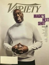 Variety Magazine April 5, 2022  Magic Johnson's Next Move  Swimming With Sharks