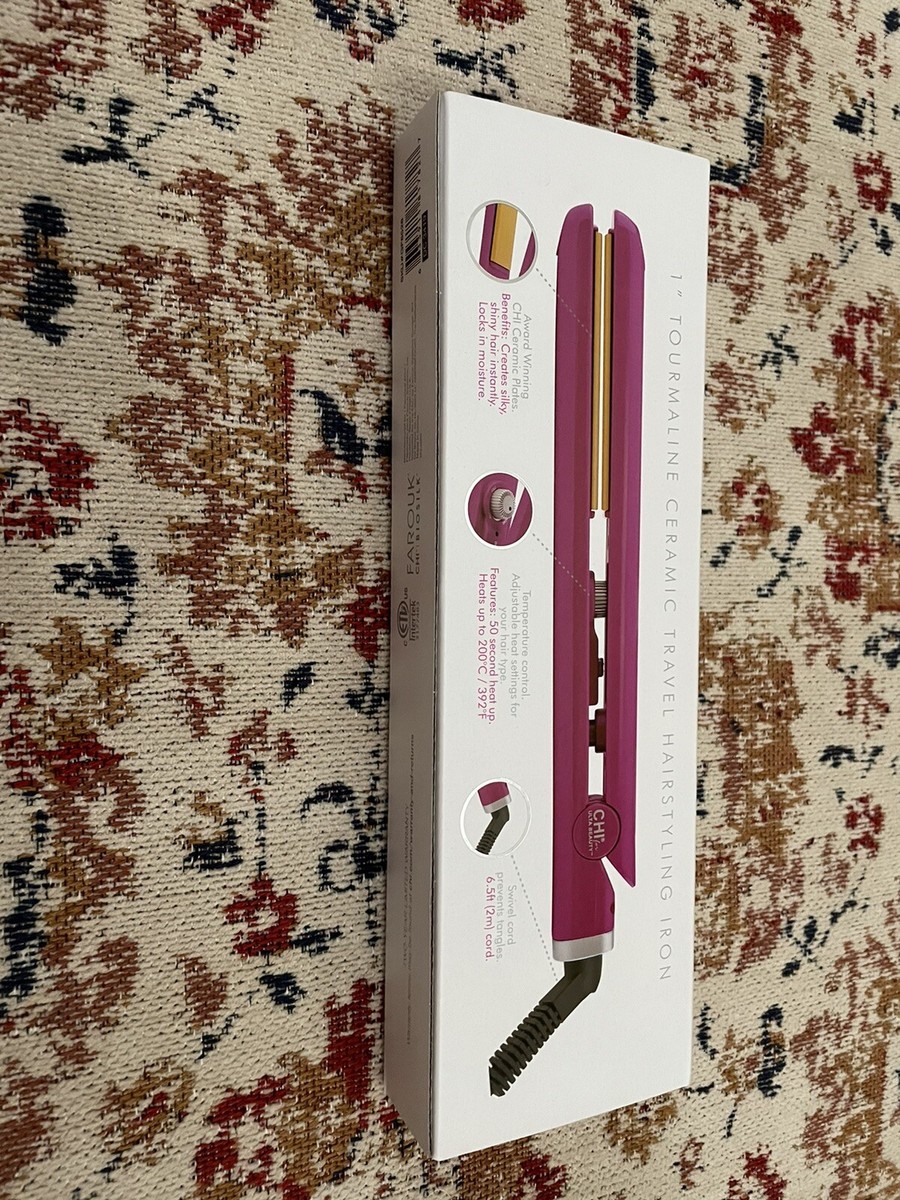 CHI for Ulta Beauty 1” Tourmaline Travel Straightener Flat  display picture 3