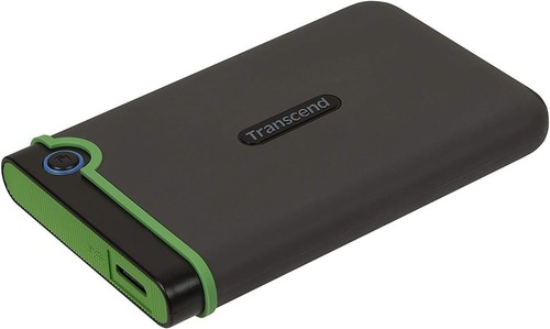 Transcend TS1TSJ25M3G 1TB externe Festplatte (HDD) in dunkelgrün mit Backup-Funk - Bild 7 von 7