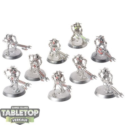 Necrons - 9x Necron Warrior - bemalt