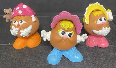 Set Of Vtg 3 Baby/Nighttime Potato Head Kids