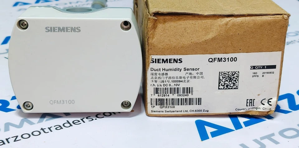 NEW IN BOX SIEMENS QFM3100 DUCT HUMIDITY SENSOR IP65 QFM 3100 - Image 4 of 4