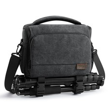 Camera Bags for Photographers Small Crossbody Shoulder Bag DSLR SLR Mirrorles...