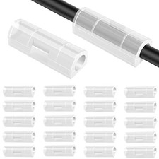 20pcs Cable Clips Self Adhesive Transparent Outdoor Light Wire Clips Management