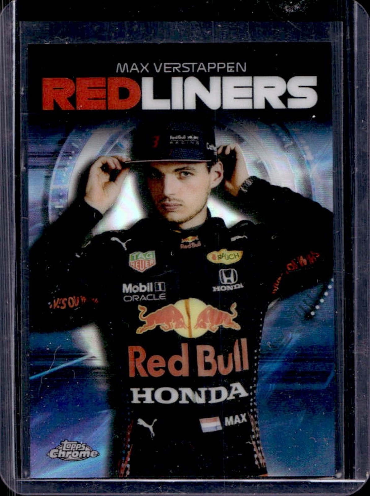 2021 Topps Chrome F1 Max Verstappen Redliners #RL-3