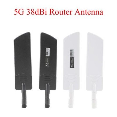 2/4Pcs 5G Omni Directional Router Antenna 38dBi SMA / RP SMA Male For WLAN WiFi