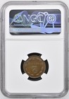 Argentina coin 1944 2 Centavos Copper CJ#178 NGC AU 58 BN TOP POP Scarce Date — photo 2