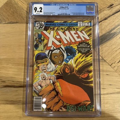 X-MEN #117 1979 CGC 9.2 WHITE PAGES 1st App Shadow King Prof X Origin! Key!  