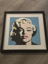Marilyn Monroe Popart Framed Print. 21cm by 21cm High.