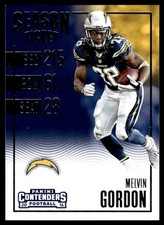 2016 PANINI CONTENDERS MELVIN GORDON #75 SAN DIEGO CHARGERS 482
