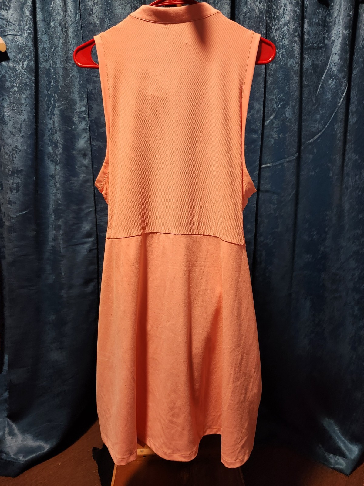 Womens Puma Aerlon Sleeveless Golf Dress mock neck 1/4zip Shorts Wpockets SZ XXL thumbnail 2