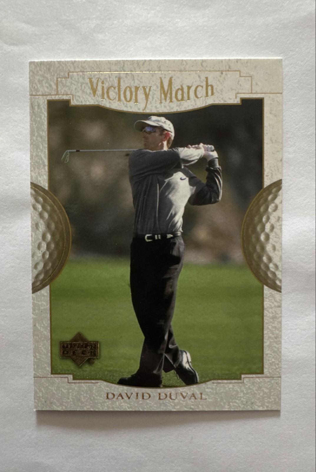 2001 Upper Deck - Victory March David Duval #165 (RC)