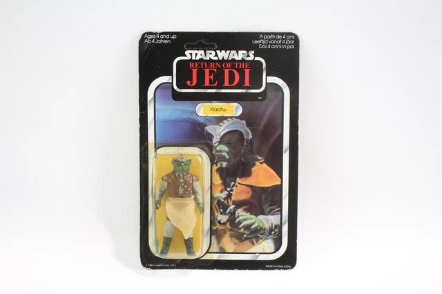 Star Wars 1980s Kenner Klattu Boxed Figure *Great Condition*