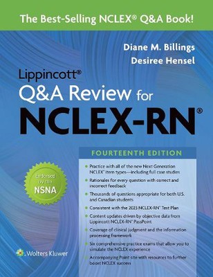 Lippincott Q&A Review for NCLEX-RN by Diane Billings (English) Paperback Book