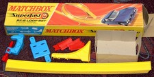 Matchbox Superfast Rennbahn SF-2 Loop Set komplett top in Box