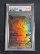 Disney Lorcana Mickey Mouse Brave Little Tailor Enchanted Foil PSA 10 #5