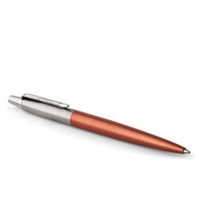 Parker Jotter Ballpoint Pen   Chelsea Orange   Medium Point Blue Ink   Gift Box 