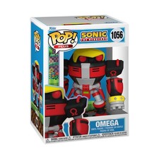 FUNKO Pop! Games: Sonic - E-123 Omega - Sonic The Hedgehog - Figura de Vinilo Co
