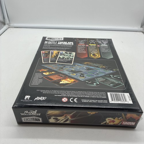 NEW SEALED Unmatched: Marvel Redemption Row Restoration Board Game- Mondo - Picture 5 of 10
