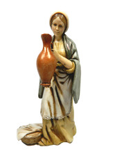 Donna con Brocca Landi Moranduzzo Cm 11 - Sacra Famiglia Pastori per Presepe