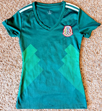 MEXICO National Team Soccer Jersey Kids Youth Small 2016-2018 Adidas Climate