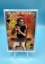 2024 Johnny Manziel Wild Card 5 Card Draw Stacked Deck /2
